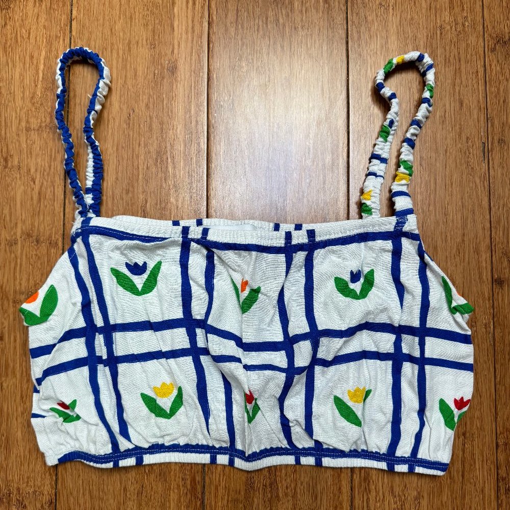 Birthday Girl Says Gah! cropped halter top